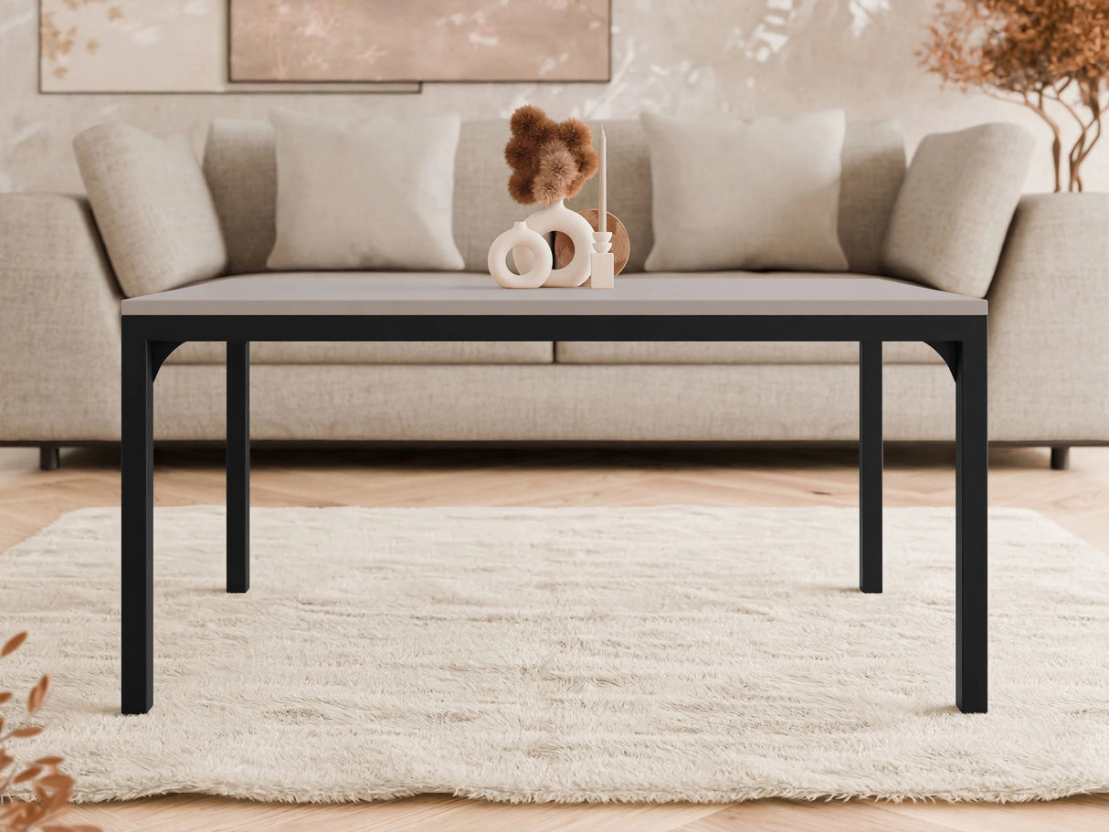 Dohányzóasztal Stolik kawowy MOCCA 1, Szín: Kasmír + Fekete