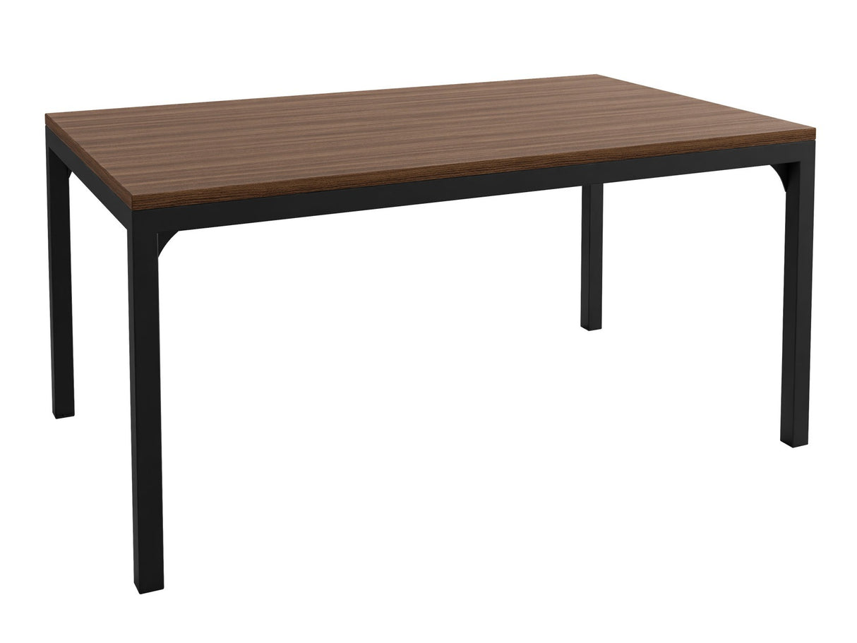 Dohányzóasztal Stolik kawowy MOCCA 1, Szín: Dió + Fekete