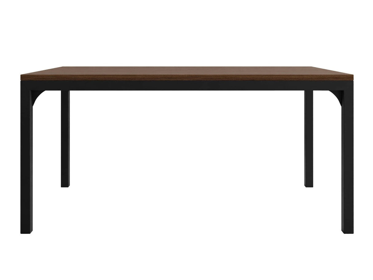 Dohányzóasztal Stolik kawowy MOCCA 1, Szín: Dió + Fekete