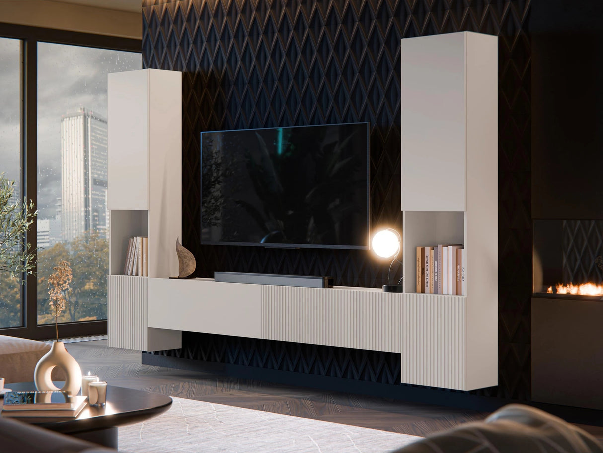 Polc Witryna 2D z wnęką CAPITAL, Szín: Kasmír