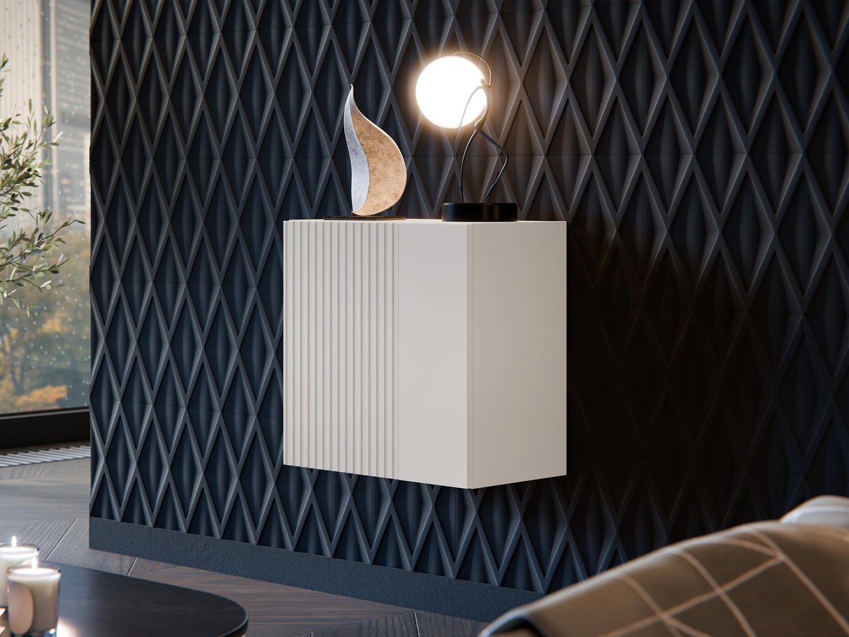 Fali szekrény Witryna kwadrat dekor CAPITAL, Szín: Kasmír