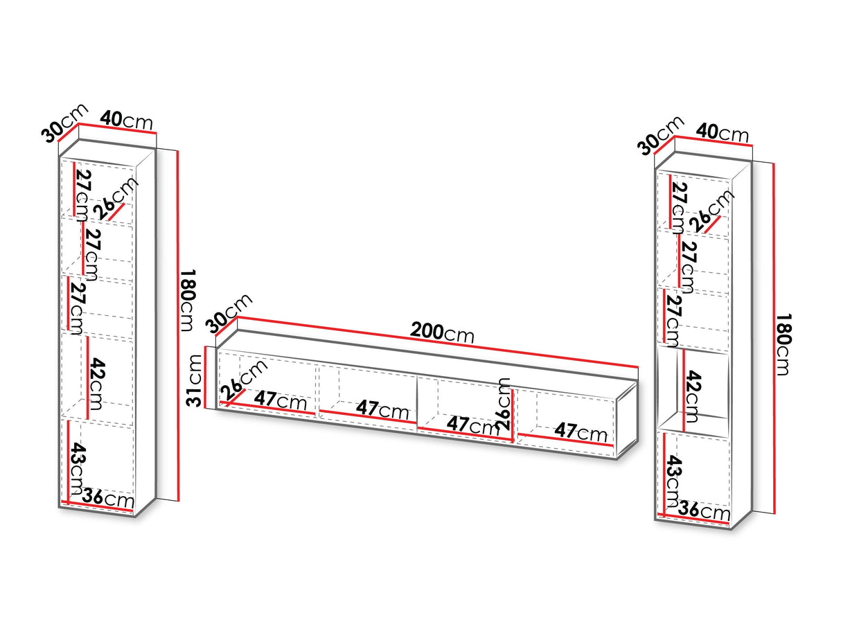 Nappali szett Meble CAPITAL I, Szín: Kasmír