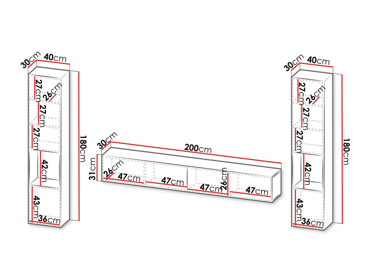 Nappali szett Meble CAPITAL III, Szín: Kasmír