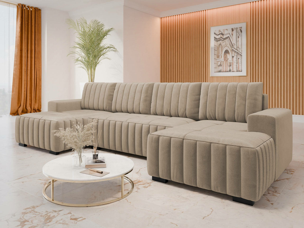 Sarokkanapé Narożnik HUGO U, Szín: Manila 21