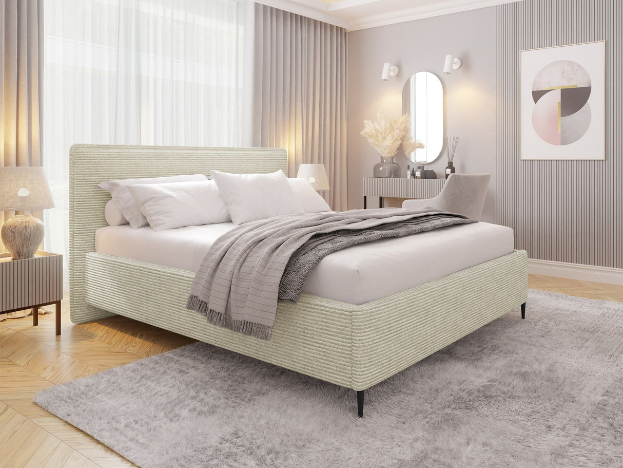 Ágy Łoże tapicerowane PURETTA, Szín: Poso 100, Alvó felület mérete: 140 x 200 cm