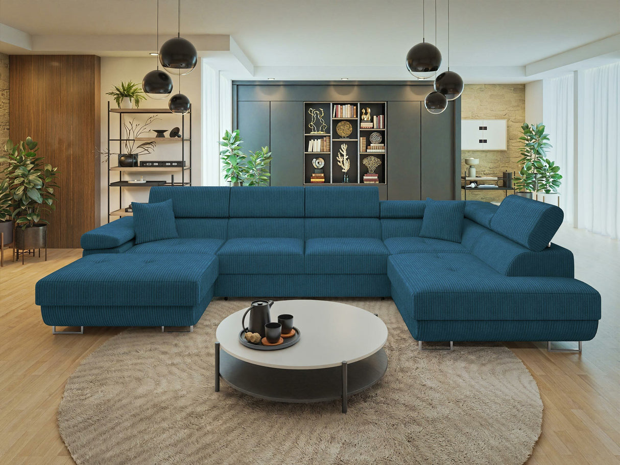 Sarokkanapé Narożnik TOREZIO BIS, Szín: Poso 05, Változatok: Jobbos