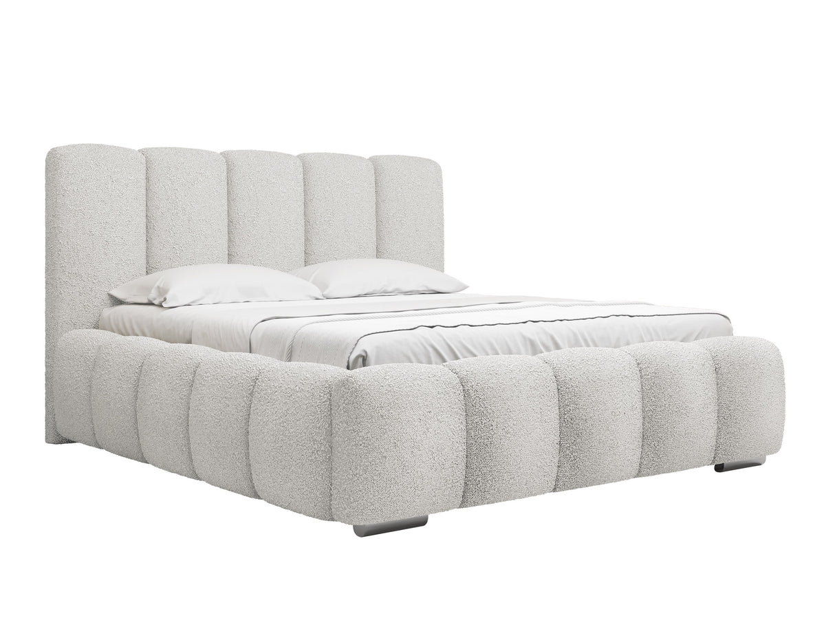 Ágy Łóżko tapicerowane WIZKO, Szín: Abriamo 4, Alvó felület mérete: 140 x 200 cm