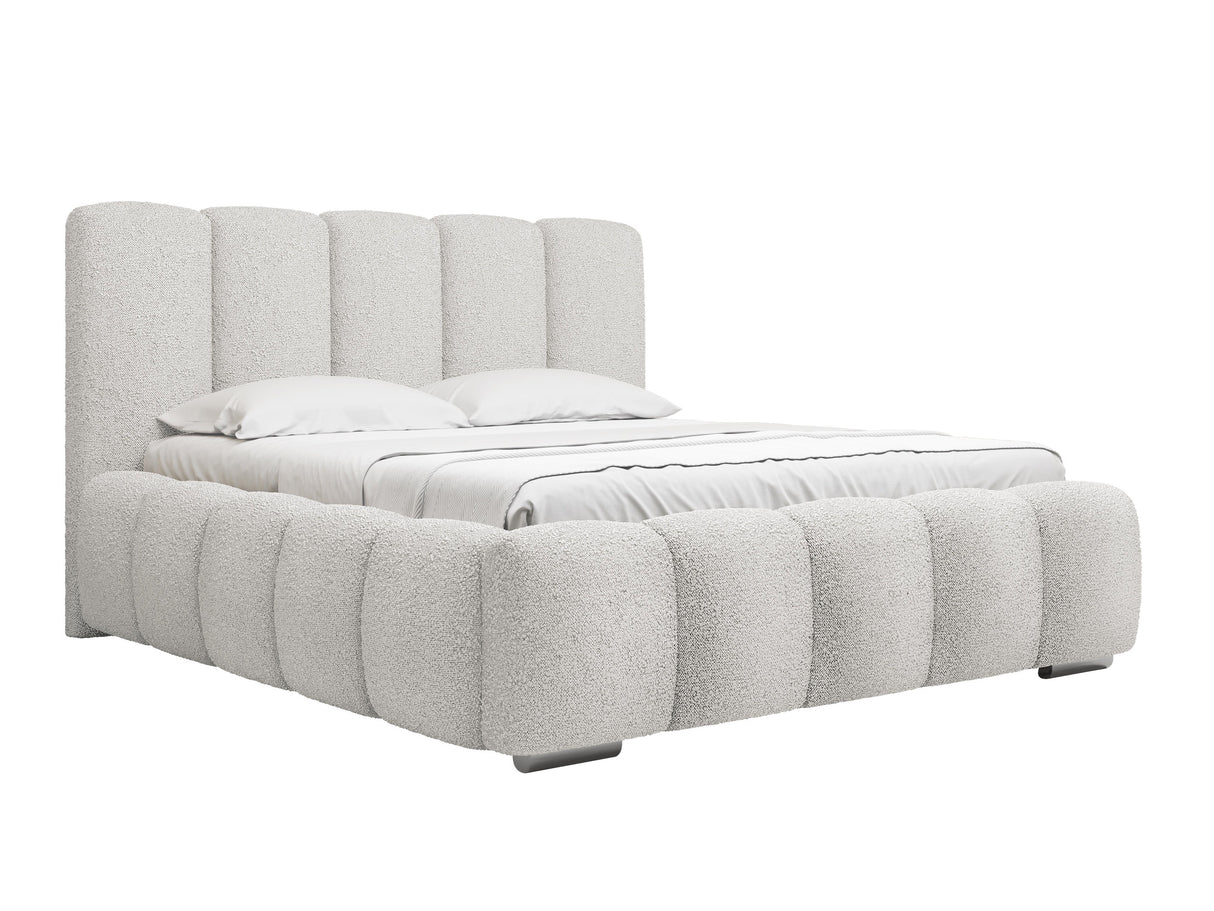 Ágy Łóżko tapicerowane WIZKO, Szín: Abriamo 4, Alvó felület mérete: 160 x 200 cm