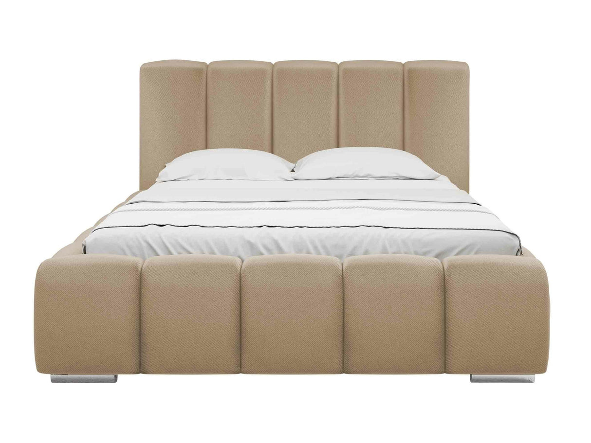 Ágy Łóżko tapicerowane WIZKO, Szín: Paros 02, Alvó felület mérete: 180 x 200 cm