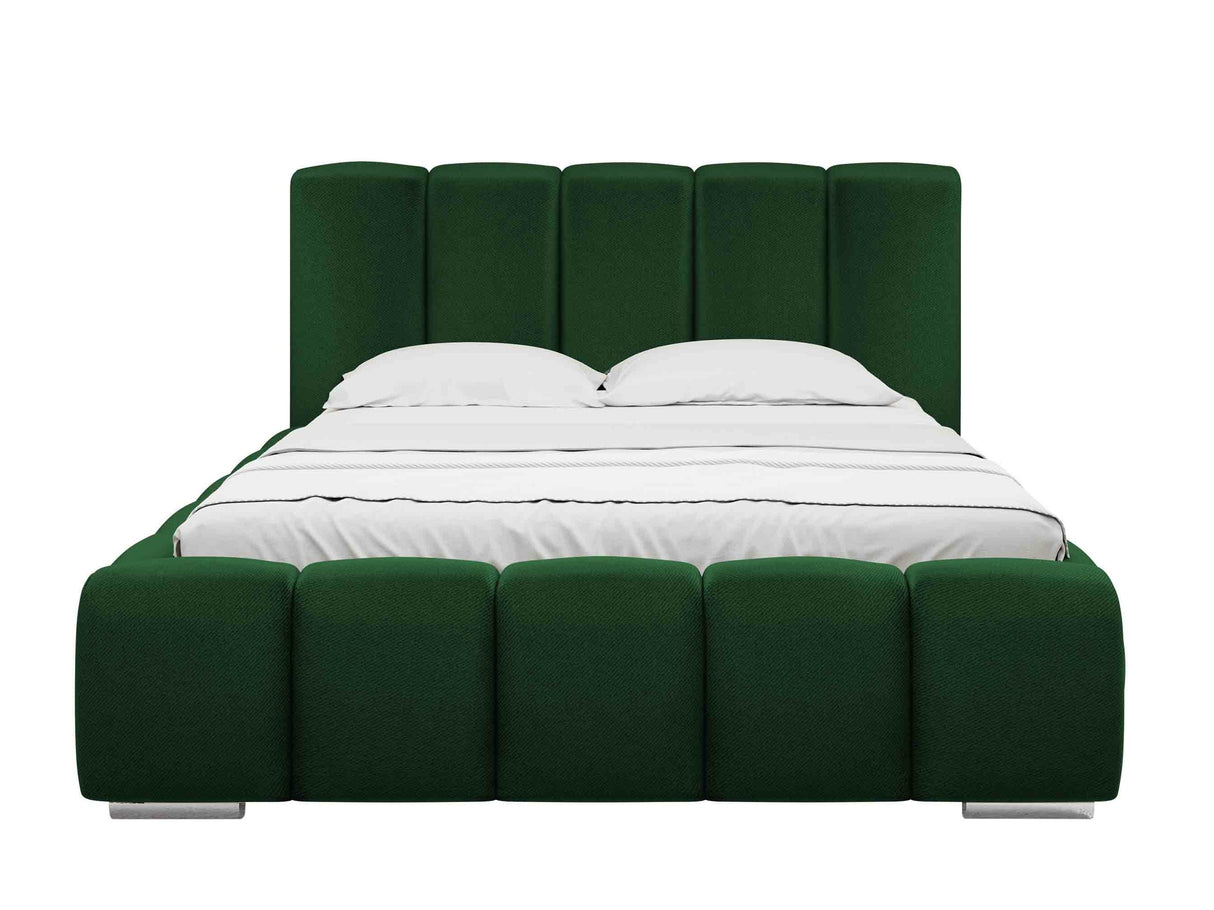 Ágy Łóżko tapicerowane WIZKO, Szín: Kronos 19, Alvó felület mérete: 140 x 200 cm