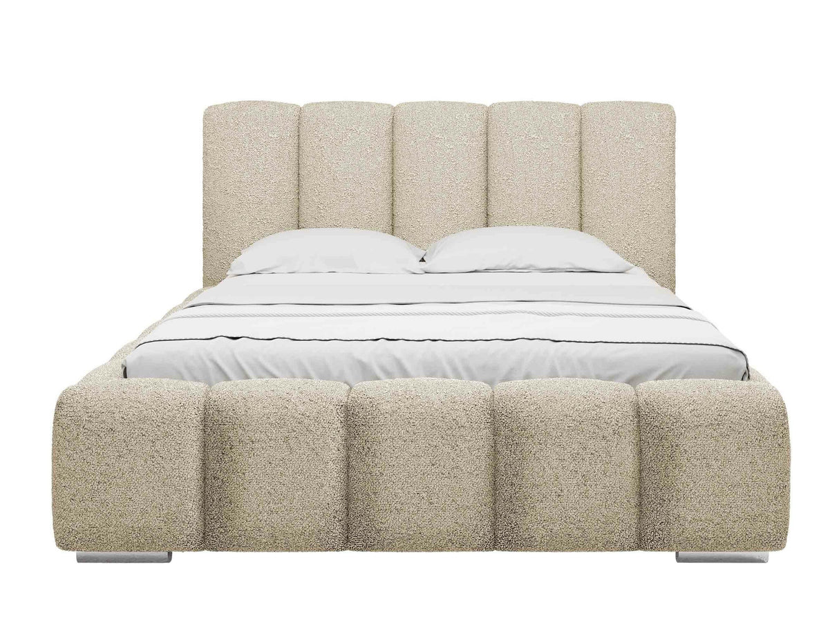 Ágy Łóżko tapicerowane WIZKO, Szín: Abriamo 3, Alvó felület mérete: 140 x 200 cm