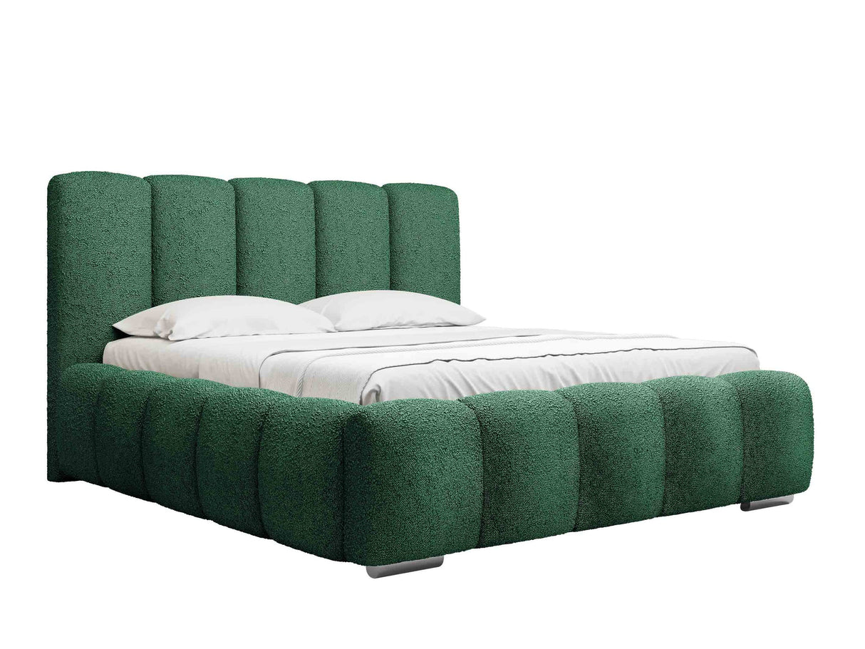 Ágy Łóżko tapicerowane WIZKO, Szín: Abriamo 9, Alvó felület mérete: 160 x 200 cm