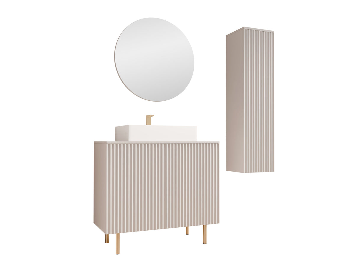 Fürdőszoba garnitúra NUBIA II, Szín: Kasmír, Mosdókagyló: Igen