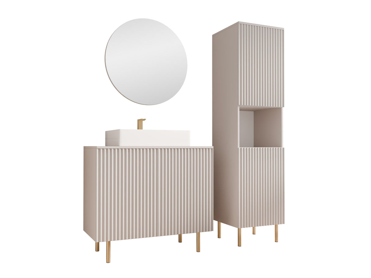 Fürdőszoba garnitúra NUBIA III, Szín: Kasmír, Mosdókagyló: Nem