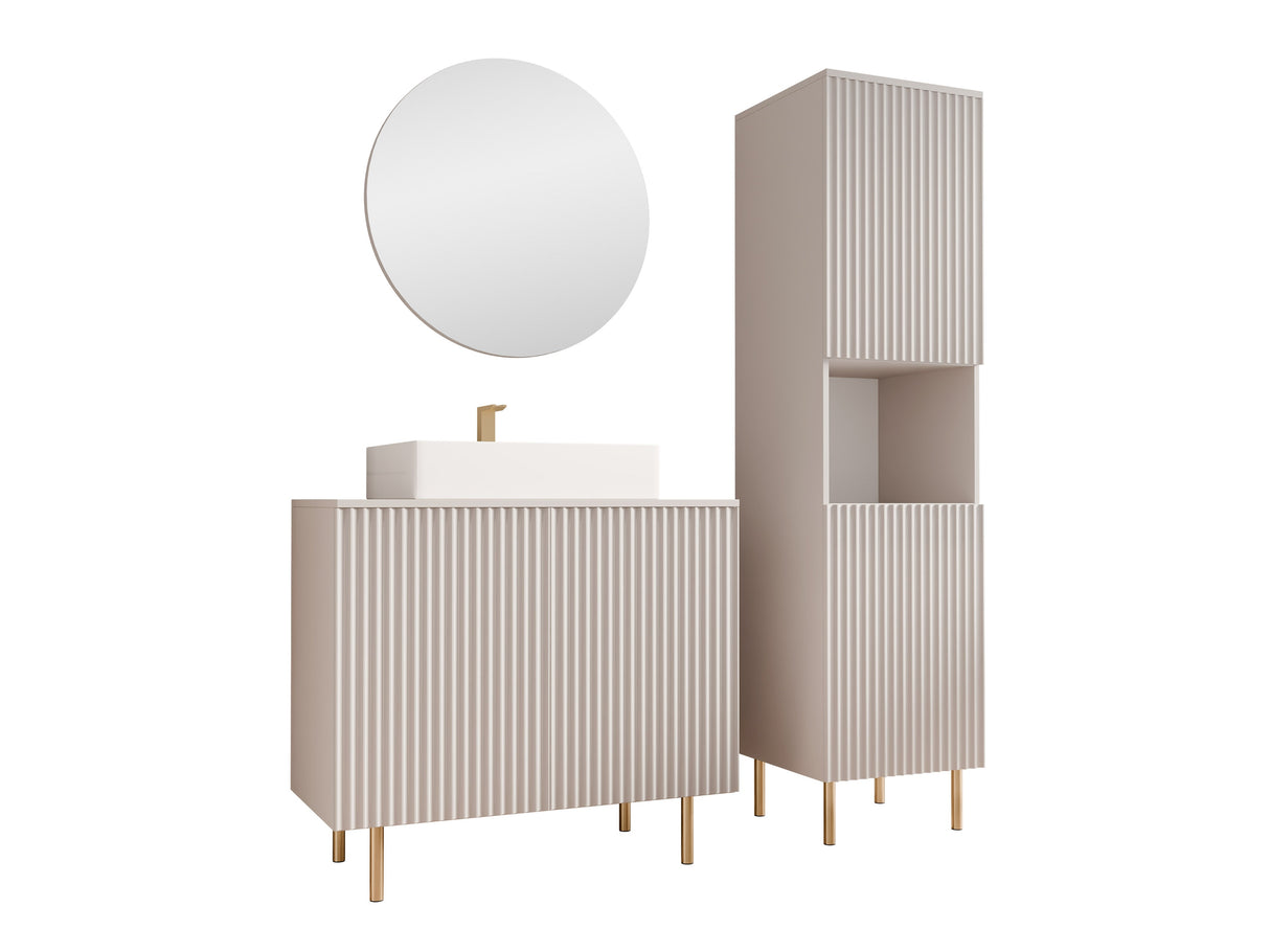 Fürdőszoba garnitúra NUBIA III, Szín: Kasmír, Mosdókagyló: Igen