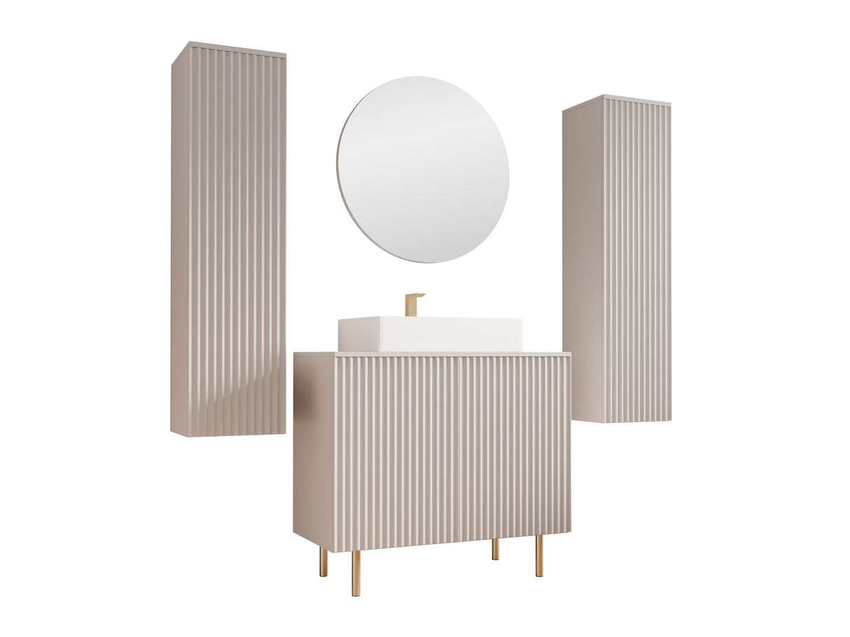 Fürdőszoba garnitúra NUBIA IV, Szín: Kasmír, Mosdókagyló: Nem