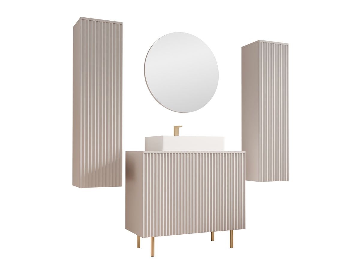 Fürdőszoba garnitúra NUBIA IV, Szín: Kasmír, Mosdókagyló: Igen