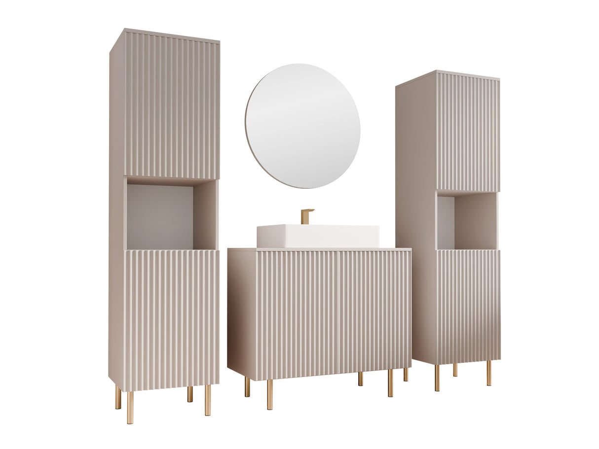 Fürdőszoba garnitúra NUBIA VI, Szín: Kasmír, Mosdókagyló: Nem