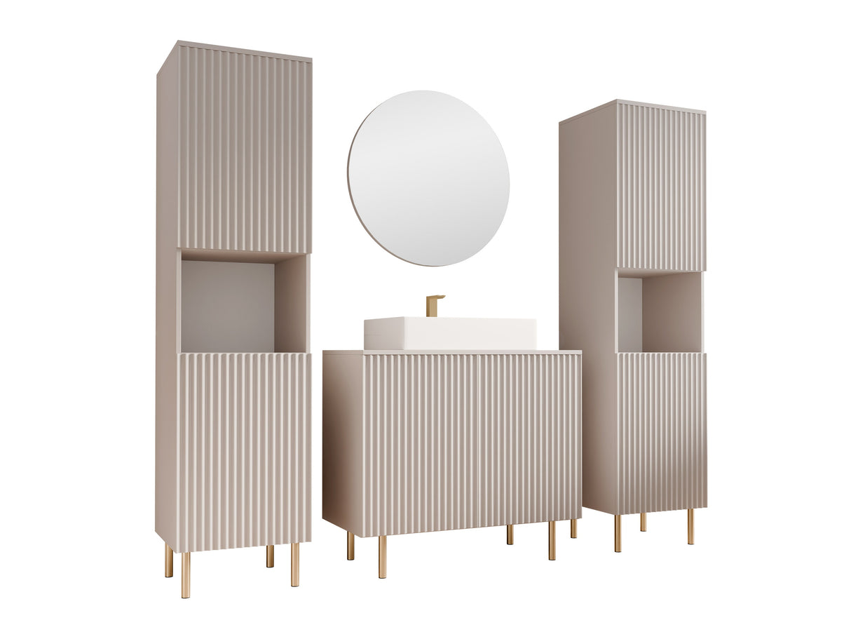 Fürdőszoba garnitúra NUBIA VI, Szín: Kasmír, Mosdókagyló: Igen