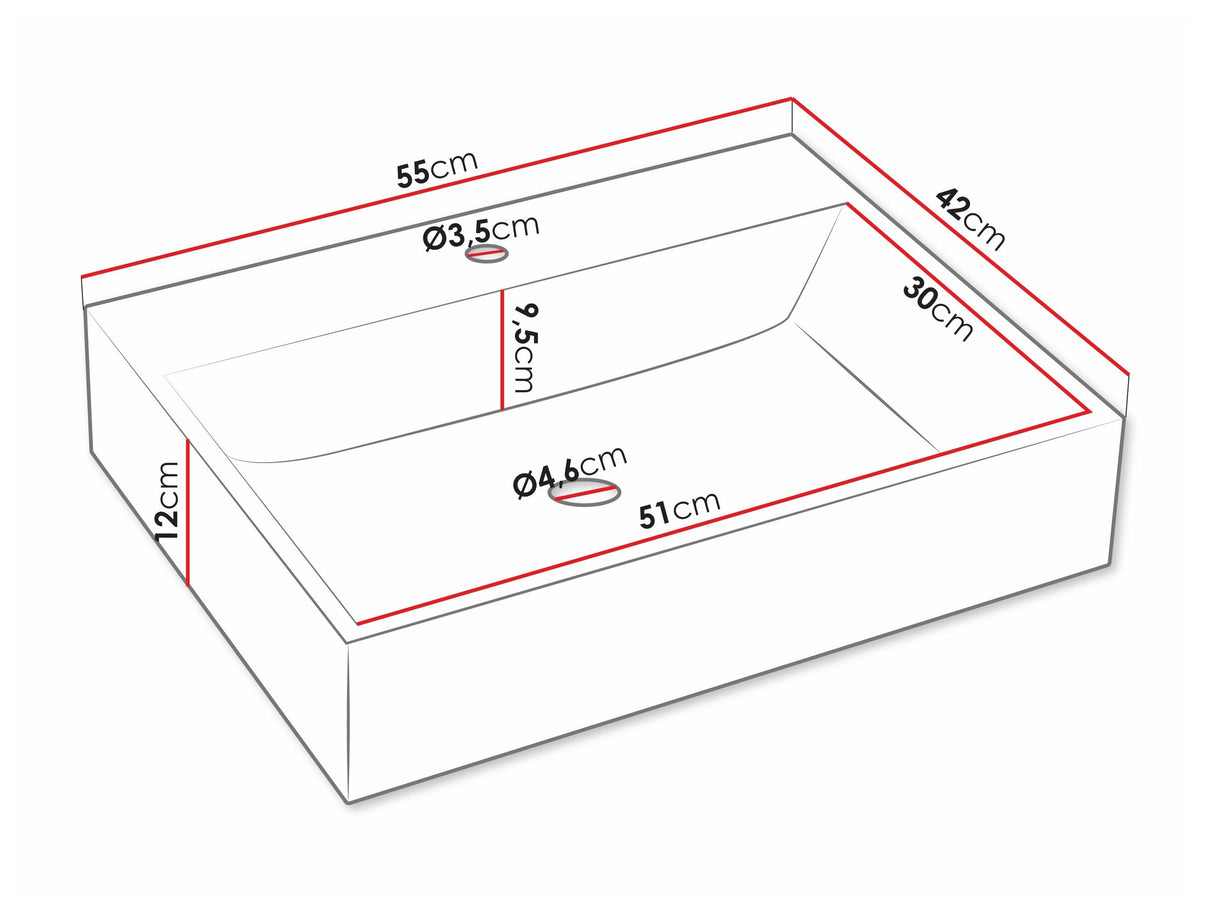 Fürdőszoba garnitúra NUBIA VI, Szín: Kasmír, Mosdókagyló: Igen