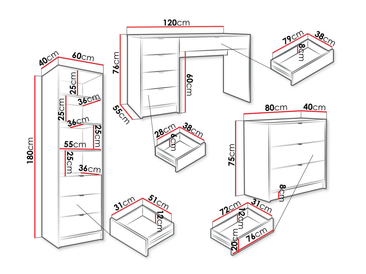 Irodai garnitúra TIRENO V, Szín: Beige