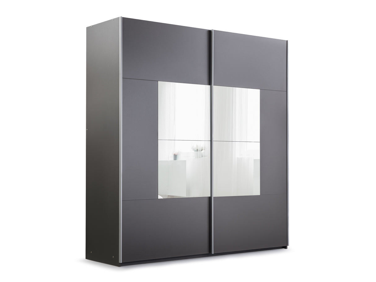 Gardróbszekrény BOSTON 200, Szín: Grafit