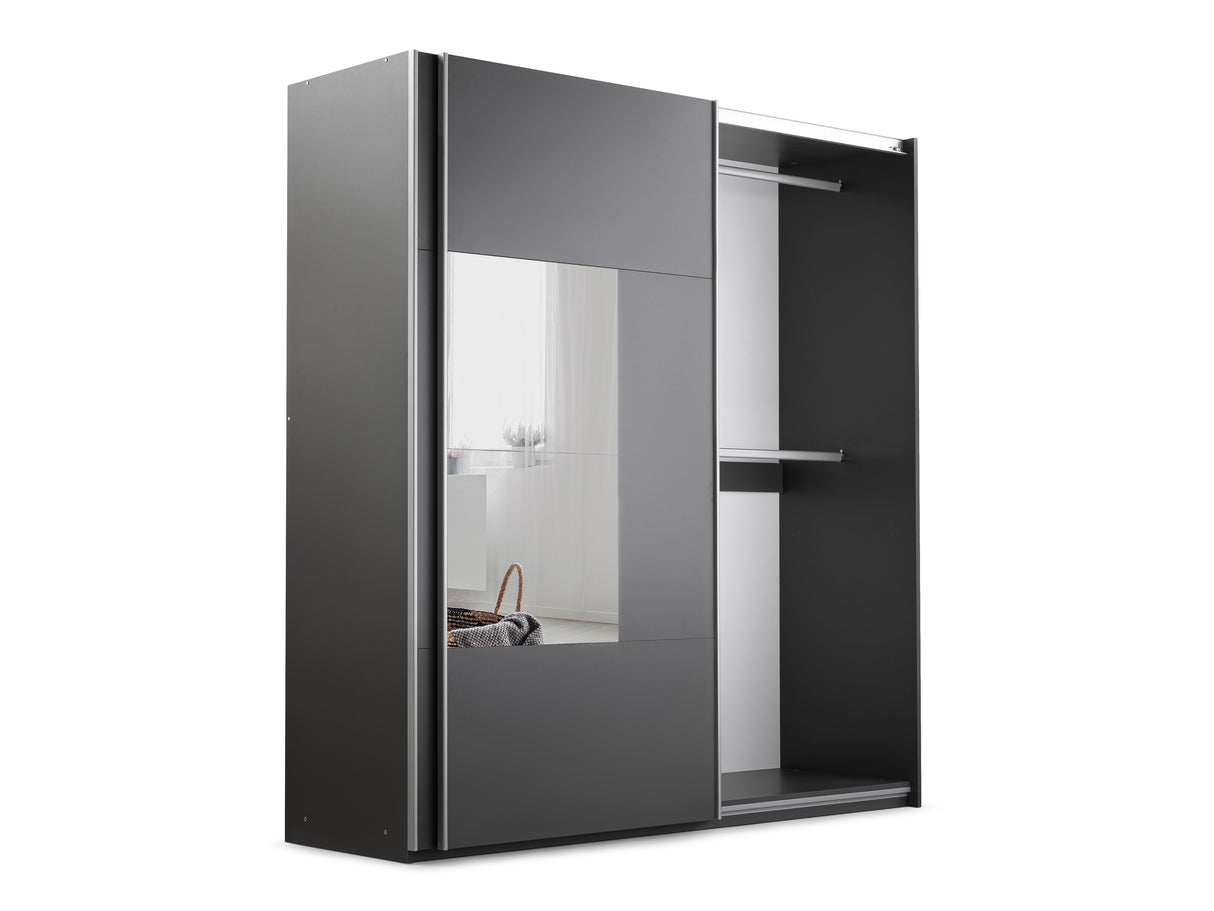 Gardróbszekrény BOSTON 200, Szín: Grafit