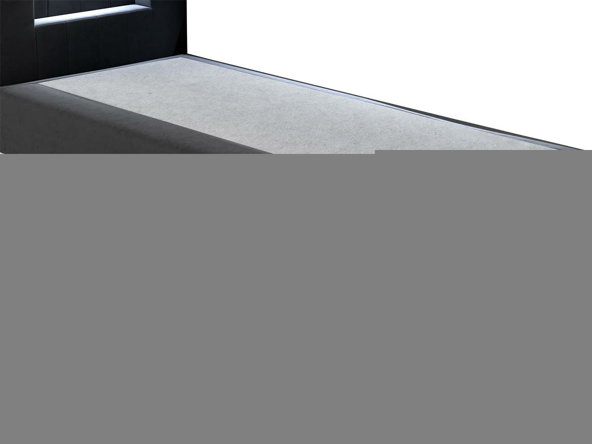 Kontinentális ágy JUNIOR GOLD 1, Szín: Öko bőr Soft 017 + Fresh 4, Ágyneműtartó: Jobbra, Alvó felület mérete: 80 x 200 cm