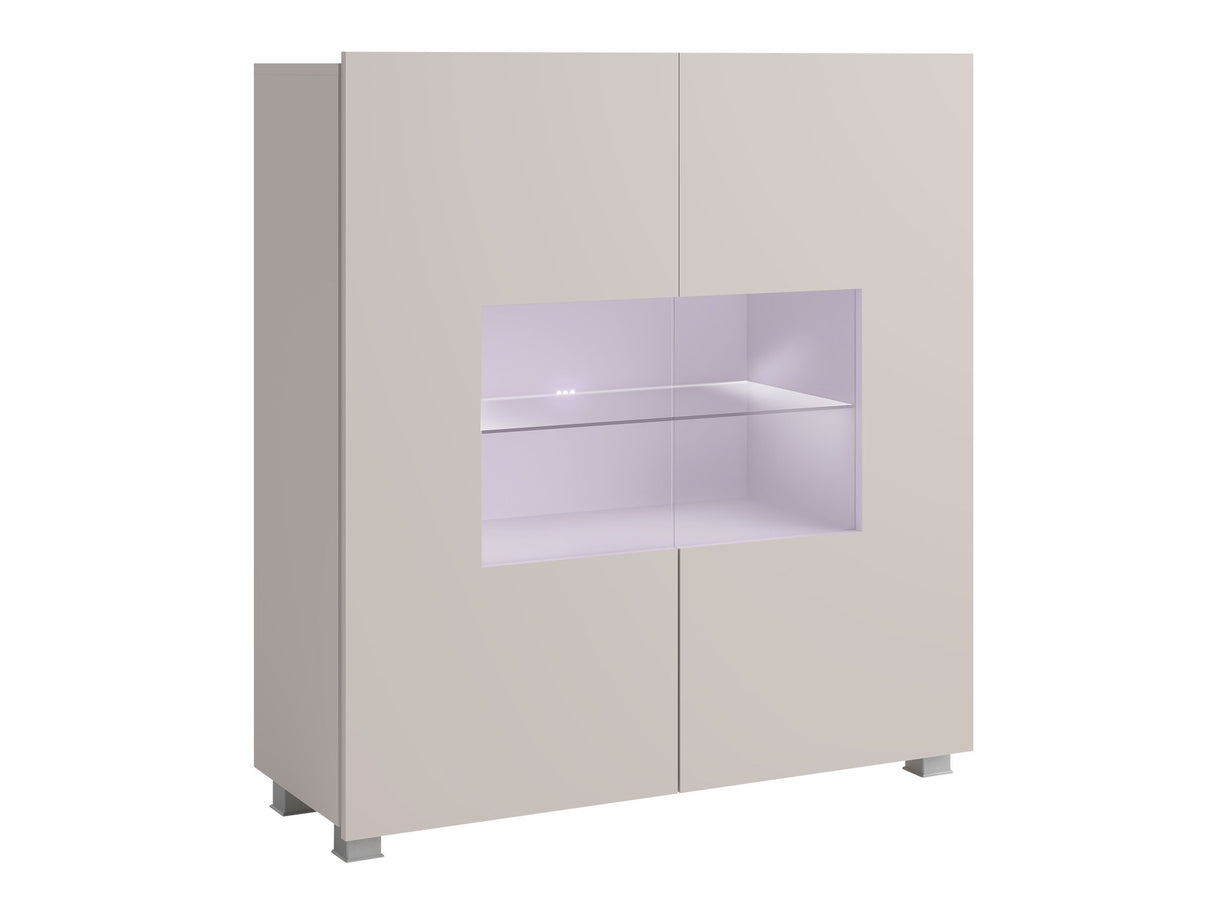 Szekrény Calabrini (Bralani BR01), Led világítás: Ez kék, Szín: Kasmír