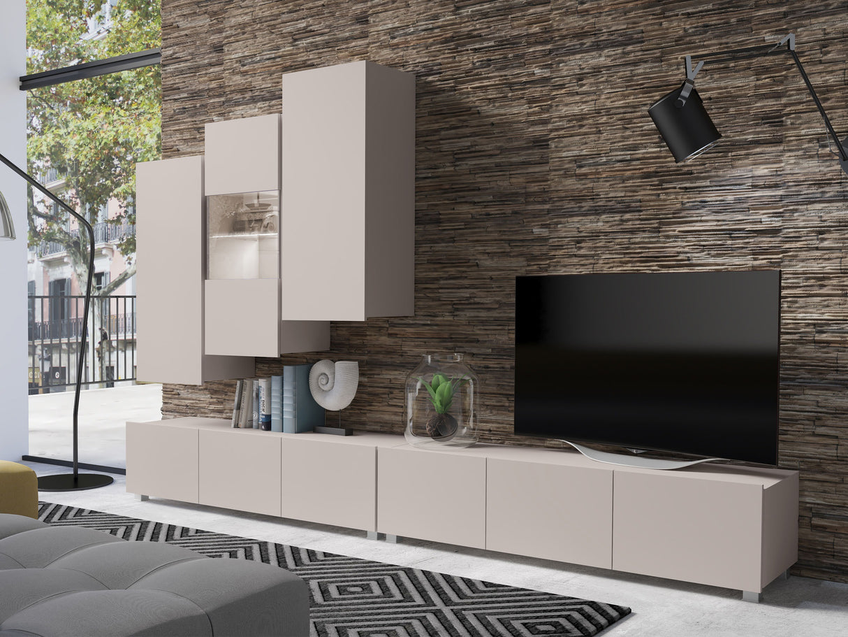 Fali szekrény Calabrini (Bralani BR11), Szín: Kasmír