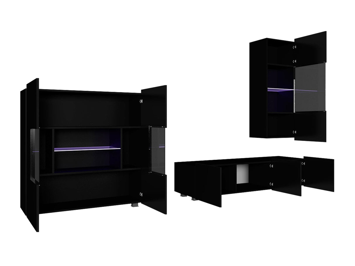 Nappali szett Calabrini (Bralani VII), Szín: Kasmír, Led világítás: Igen fehér