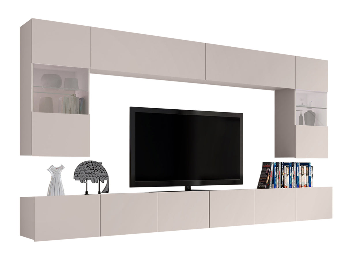 Nappali szett Calabrini (Bralani I), Led világítás: Nem, Szín: Kasmír