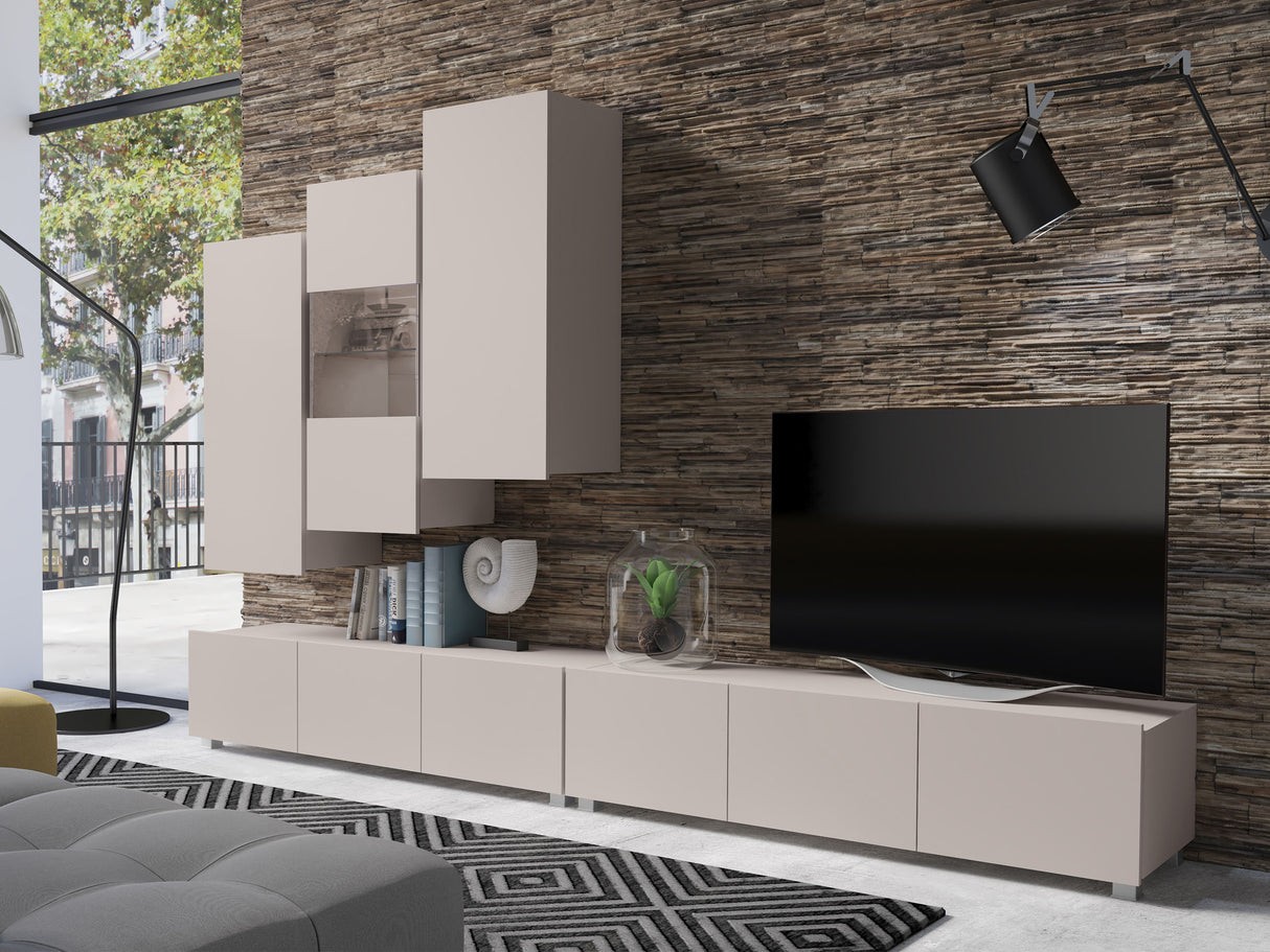 Nappali szett Calabrini (Bralani XVII), Szín: Kasmír, Led világítás: Nem