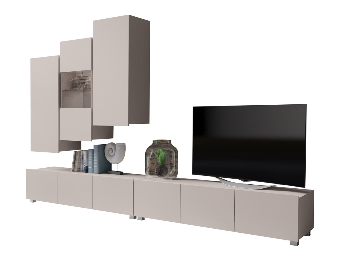 Nappali szett Calabrini (Bralani XVII), Szín: Kasmír, Led világítás: Nem