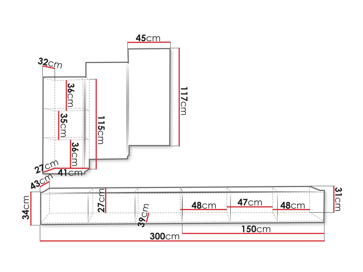 Nappali szett Calabrini (Bralani XX), Szín: Kasmír