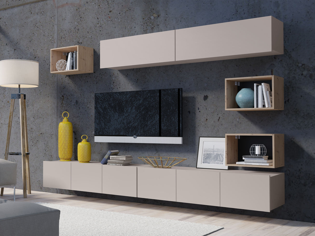 Nappali szett Calabrini (Bralani XXXI), Szín: Kasmír + Artisan tölgy