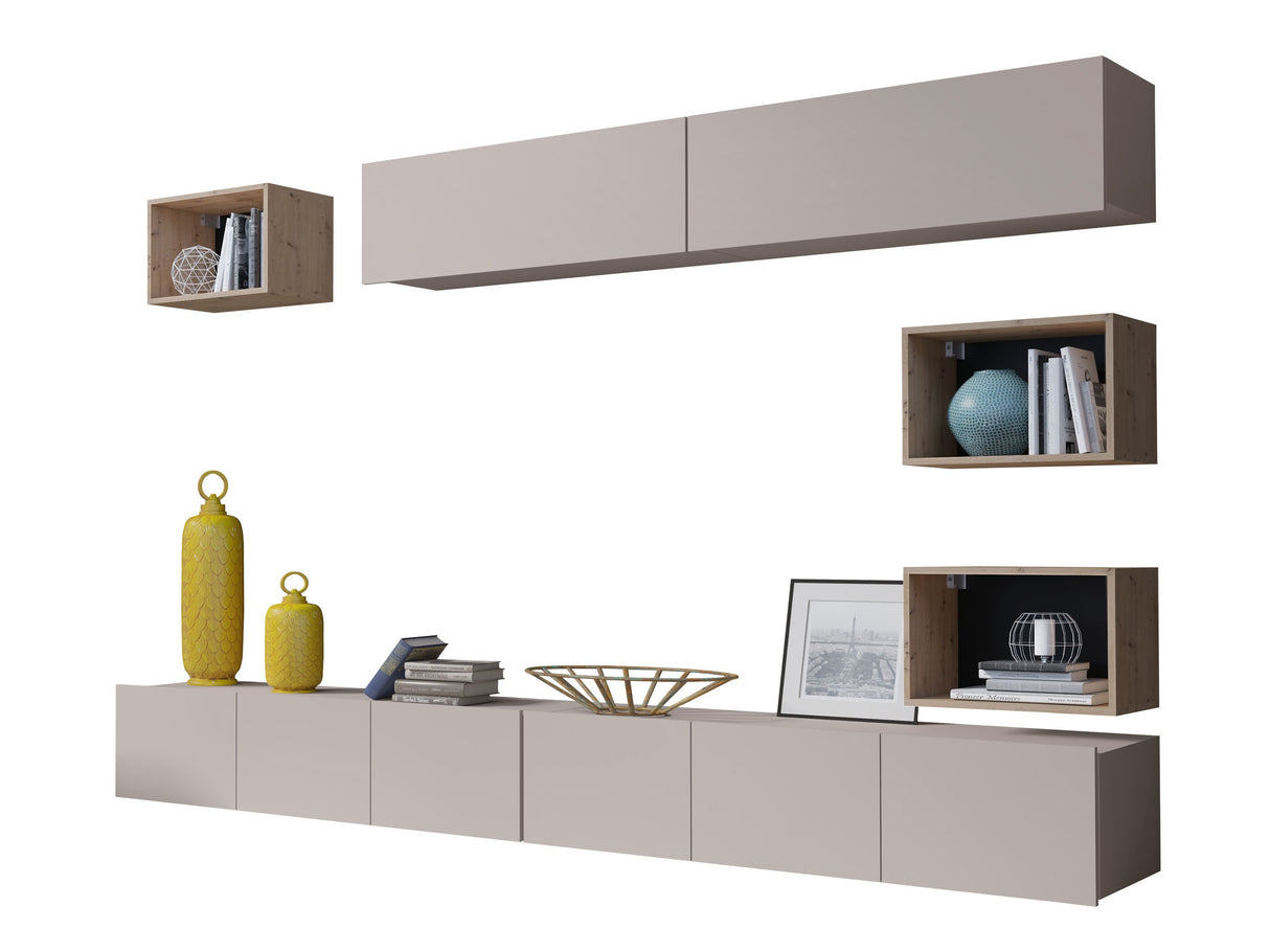 Nappali szett Calabrini (Bralani XXXI), Szín: Kasmír + Artisan tölgy