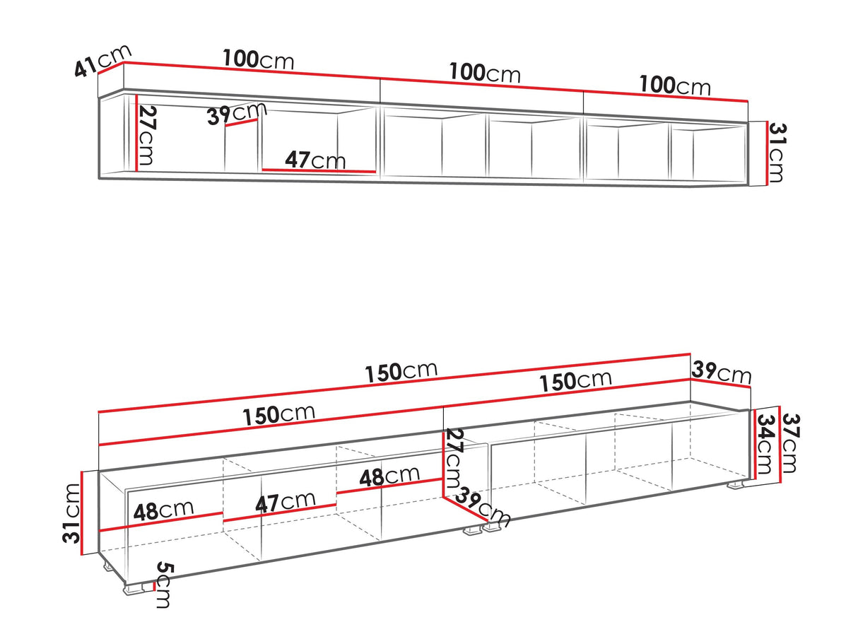 Nappali szett Calabrini (Bralani XXXIII), Szín: Kasmír + Artisan tölgy