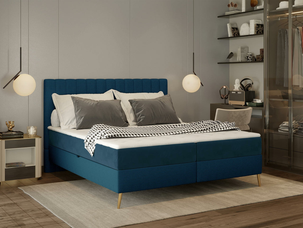 Kontinentális ágy Cindy (Tosseri), Szín: Poso 05 + Kronos 05, Alvó felület mérete: 140 x 200 cm