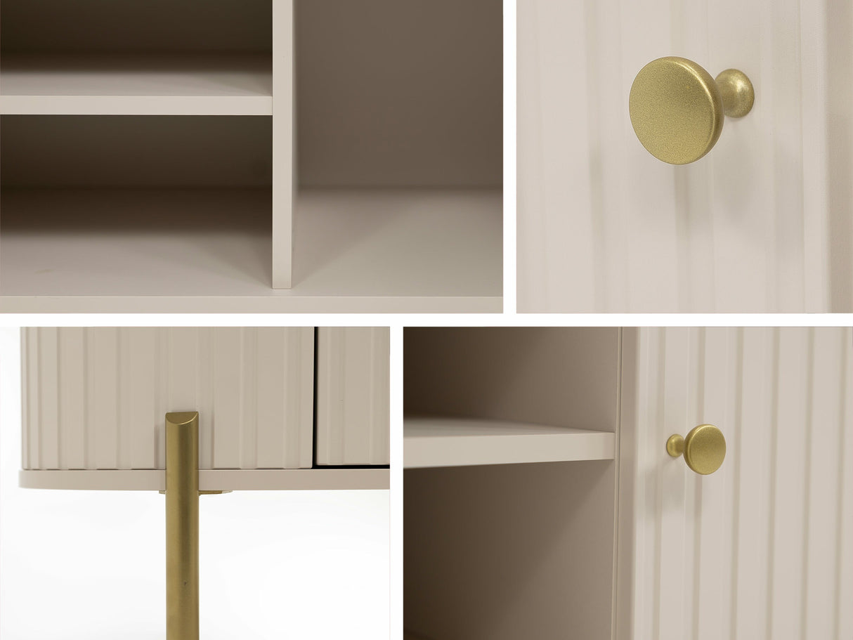 TV-állvány Szafka RTV 180 2D SEPIROZ Beż Piaskowy