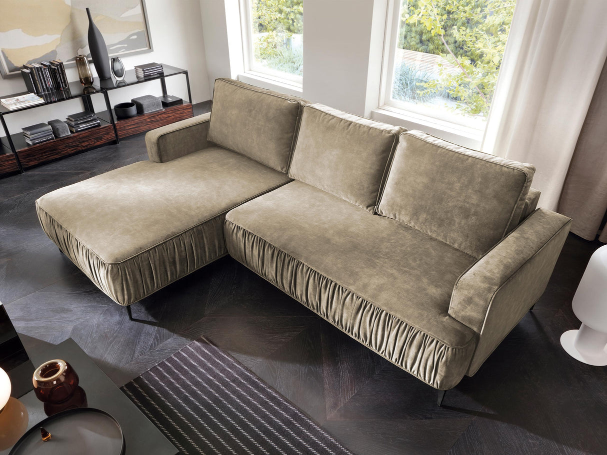 Sarokkanapé Narożnik LAVAR, Szín: Castel 15, Változatok: Balos