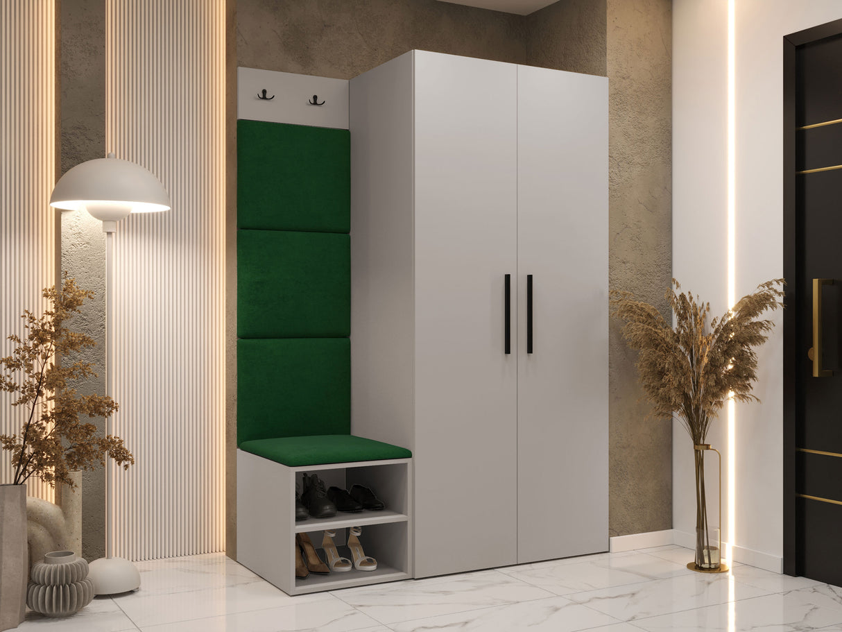 Előszoba garnitúra Garderoba MEDI IV, Keret színe: Kasmír, Puha falpanel színe: Manila 35