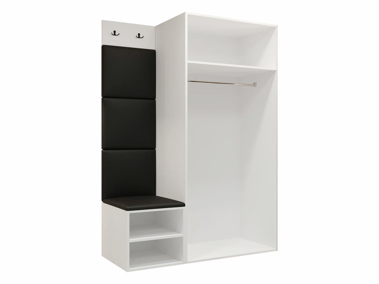 Előszoba garnitúra Garderoba MEDI IV, Keret színe: Artisan tölgy, Puha falpanel színe: Manila 04