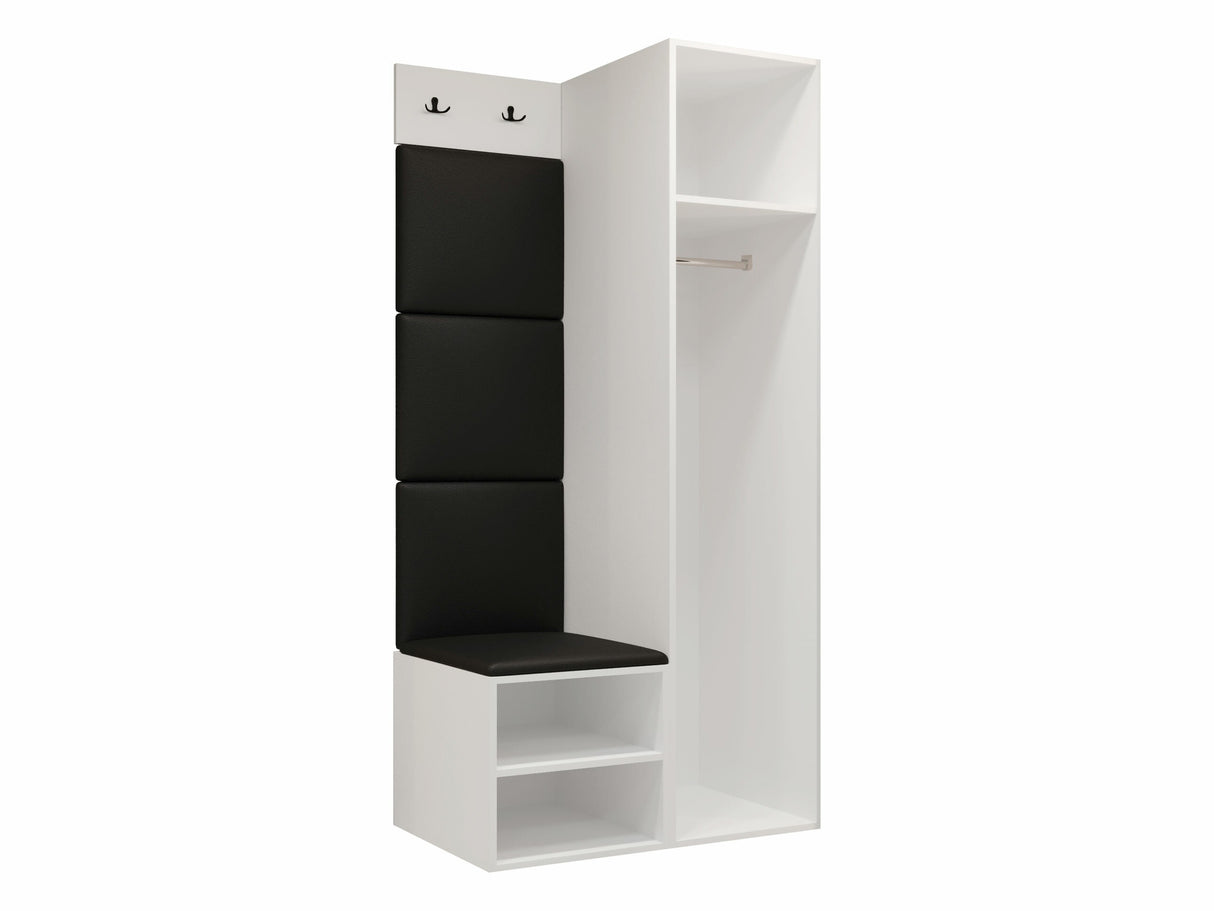 Előszoba garnitúra Garderoba MEDI III, Keret színe: Kasmír, Puha falpanel színe: Manila 02