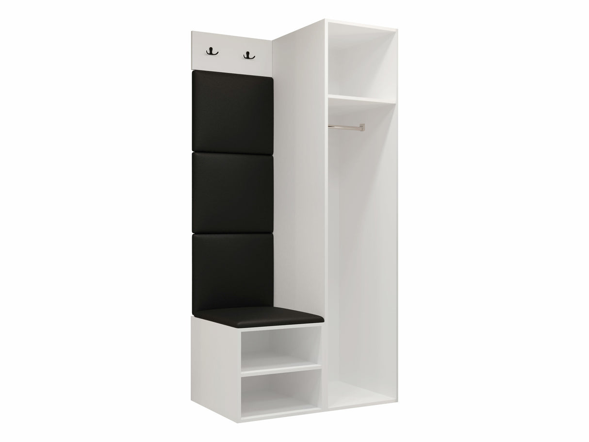 Előszoba garnitúra Garderoba MEDI III, Keret színe: Kasmír, Puha falpanel színe: Manila 26