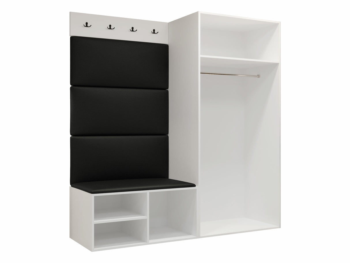 Előszoba garnitúra Garderoba MEDI I, Keret színe: Kasmír, Puha falpanel színe: Manila 18