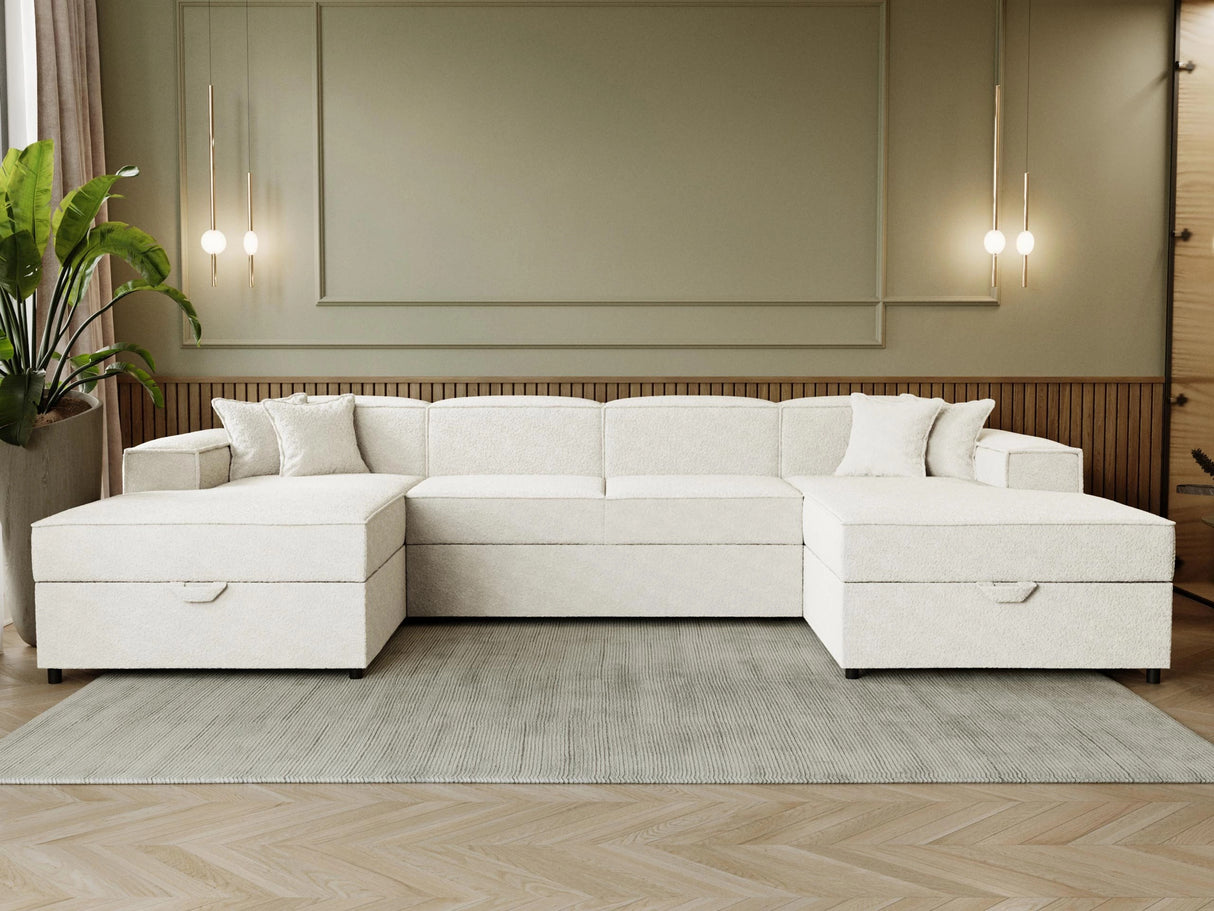 Sarokkanapé Narożnik SANTOS U (Sokoz U), Szín: Coral 15