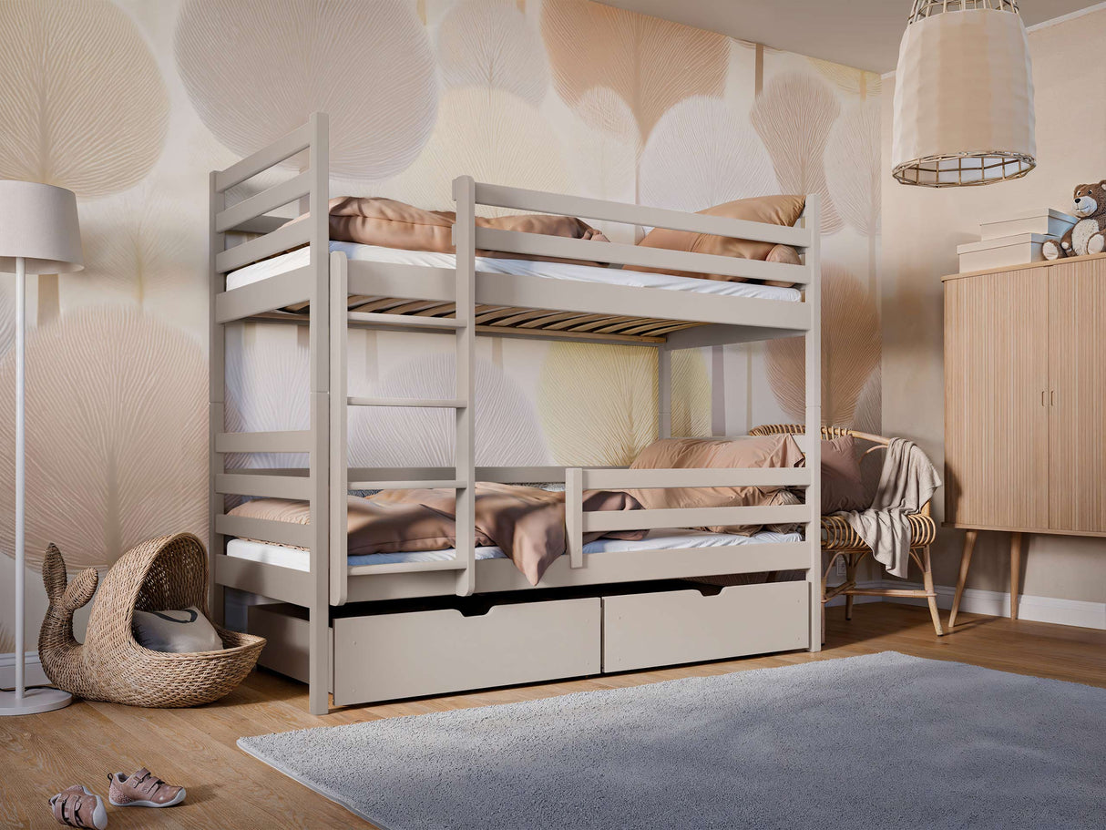 Emeletes ágy Nemo (Aero), Szín: Kasmír, Alvó felület mérete: 90 x 200 cm