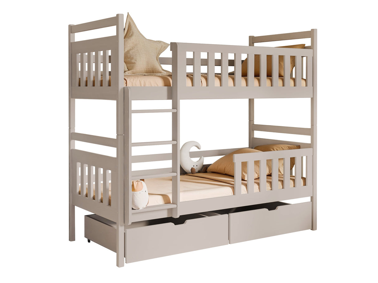 Emeletes ágy MONIKA (William), Szín: Kasmír, Alvó felület mérete: 90 x 190 cm