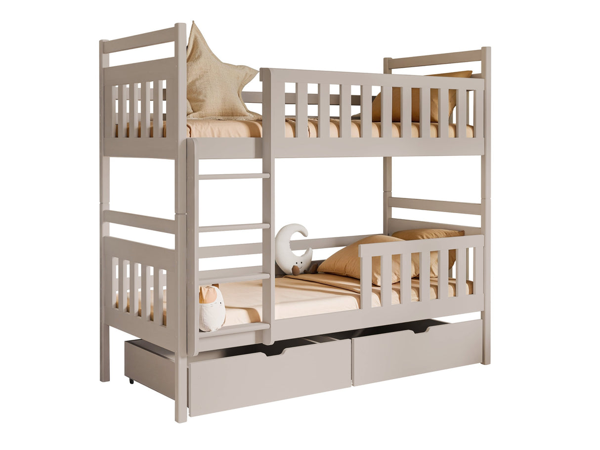 Emeletes ágy MONIKA (William), Szín: Kasmír, Alvó felület mérete: 90 x 200 cm